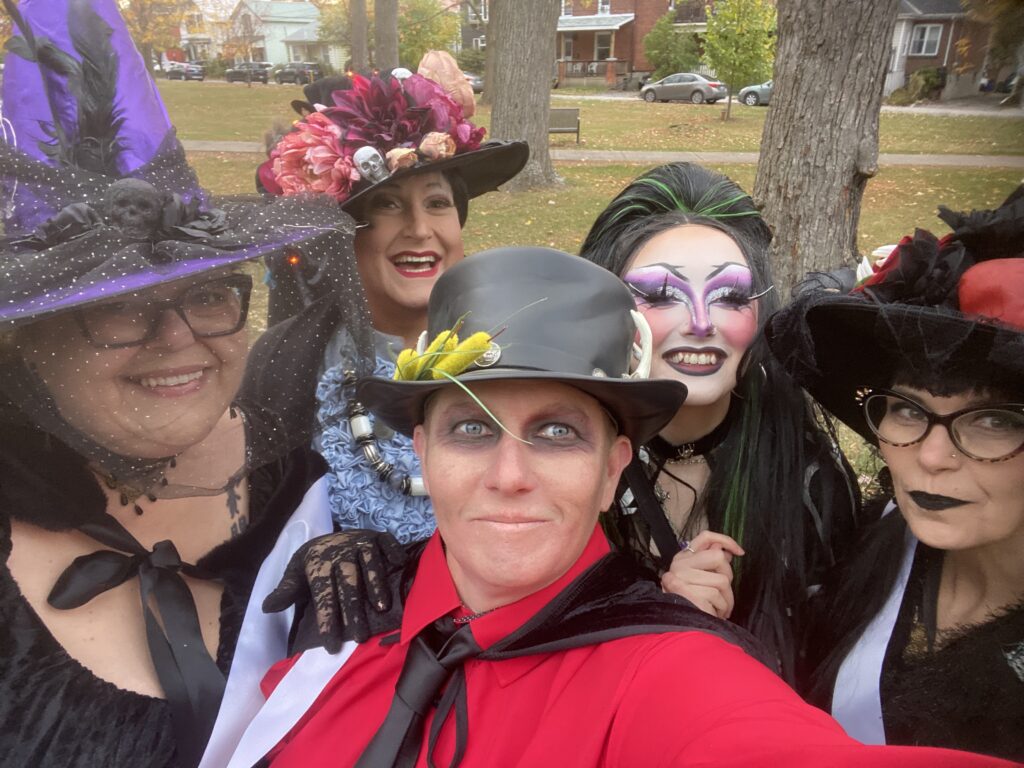 Supreme Witches - Left to Right - Anne-Marie, Tyffanie, Kye, Bee, Ang (Missing Brooke)