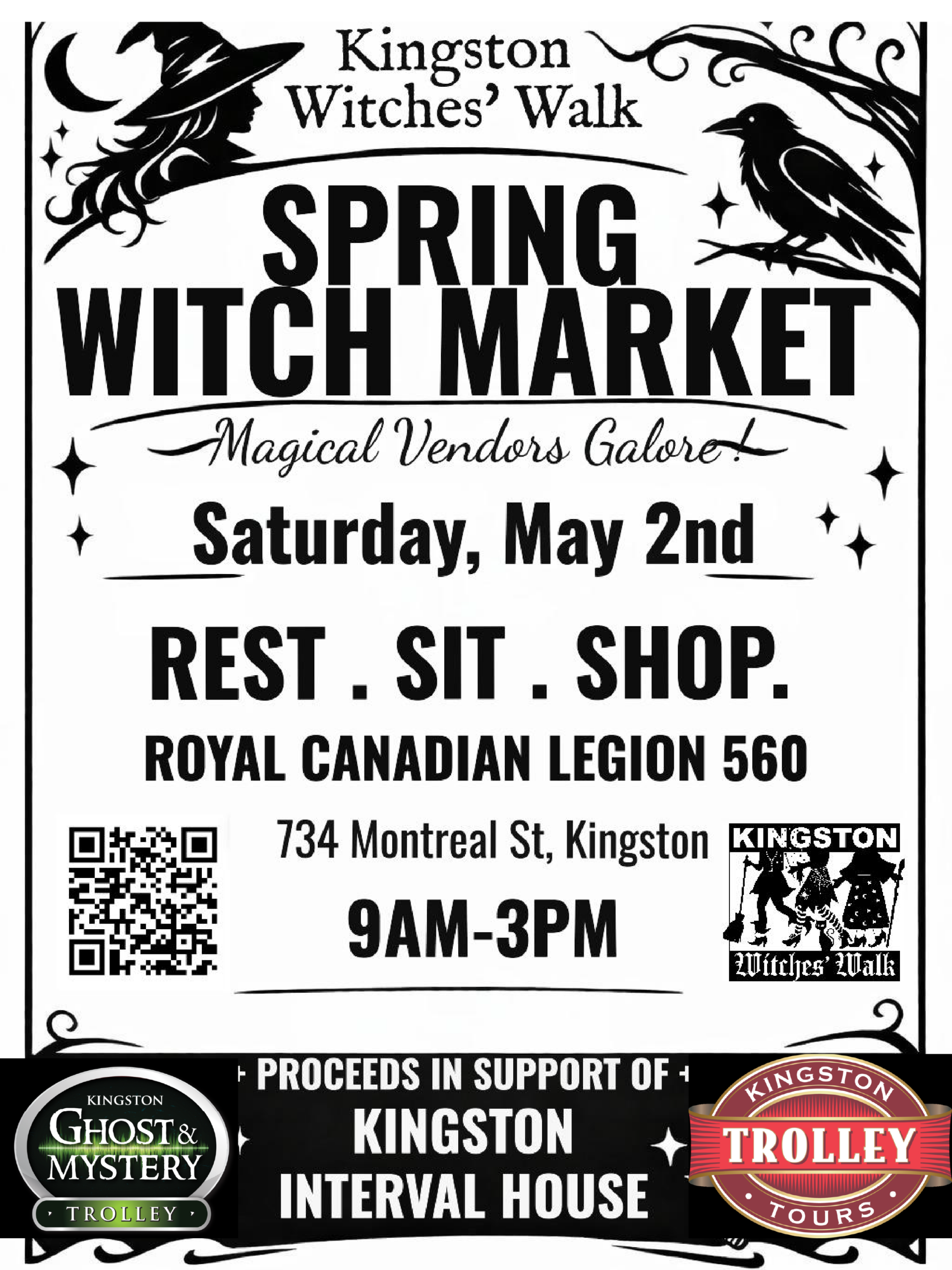 Spring Witch Market poster