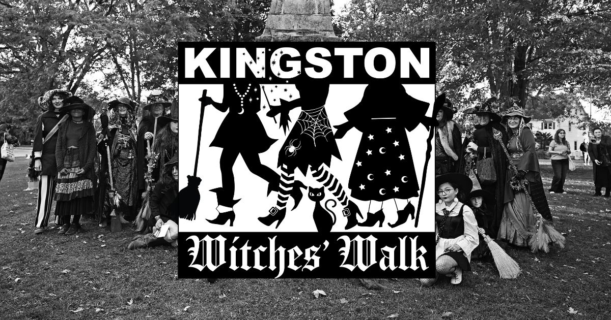 Kingston Witches Walk landscape logo
